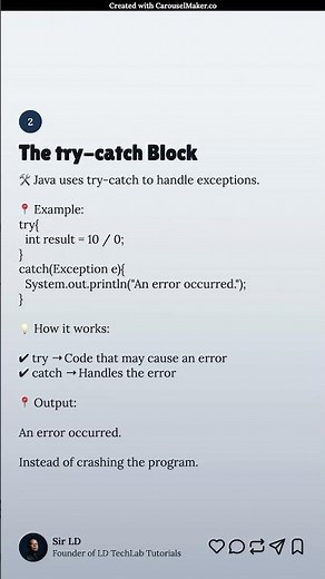Lesson 24: Java Exception Handling Explained | Try-Catch-Finally Tutorial for Beginners