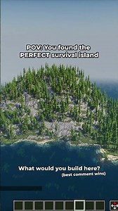 Custom Minecraft Survival Island Building - Survival Friendly World + Download