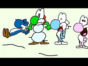Yoshi Christmas Animation WIP 1
