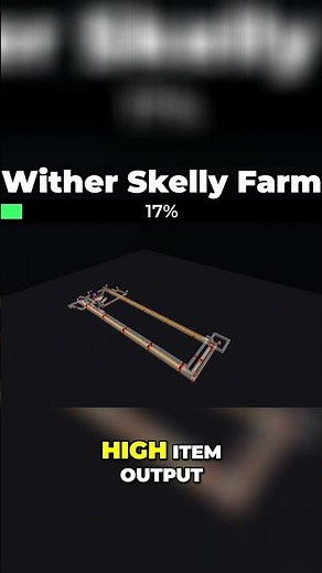 Insane Wither Skeleton Farm: High Output, No AFK!