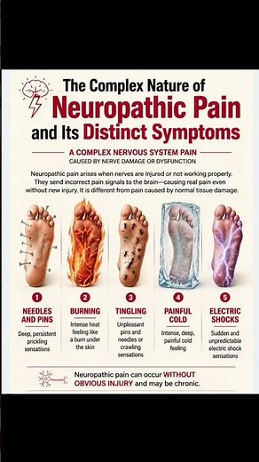 ⚡ Burning, tingling, or electric shocks? Your nerves may be telling a story.