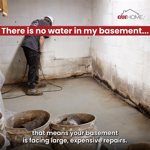 21 reactions · 6 comments | ❌ Warning: Don't let a hidden threat ruin your home!  Water can be lurking in the shadows, waiting to flood your basement. Take control today and protect what's yours! Check your zip and contact us today! → | Erie Home | Facebook