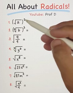 Radical Expressions Review: Everything You Need to Know | Prof D