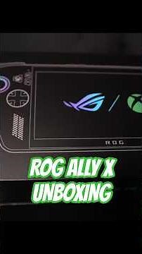 ASUS x Xbox Handheld is INSANE. (Ally X Unboxing) #cryptcreations #unboxing #tech #gaming