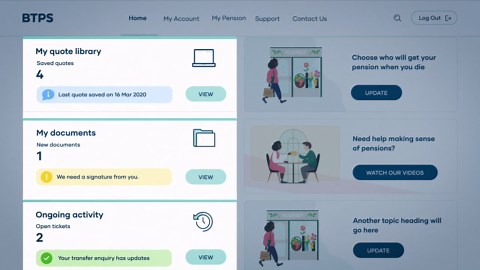 How to use the BTPS portal