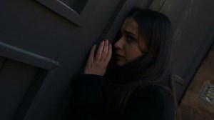 Lady Crying Leaning On Wooden Door Stock Footage Video (100% Royalty-free) 1025613398 | Shutterstock