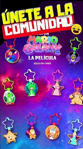 Super Mario Galaxy arrives in the #happybox with 10 toys