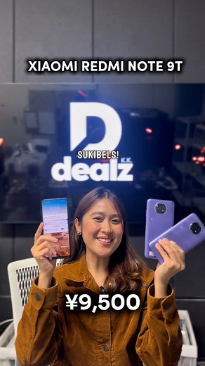 📱 Xiaomi Redmi Note 9T — Smart Style, Smooth Performance! 🔥64GB ¥9,500 Only! 😮 #dealzkk #sale #gadgets | Dealz K.K.