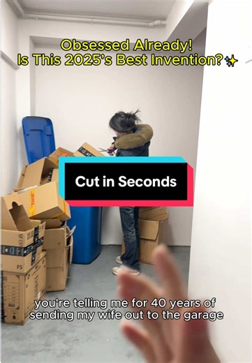 Cut through fabric like butter with SEESE’s rechargeable scissors ✂️#EasyBoxCutter #MultiThicknessCutter #electricscissors #SharpBoxCutter