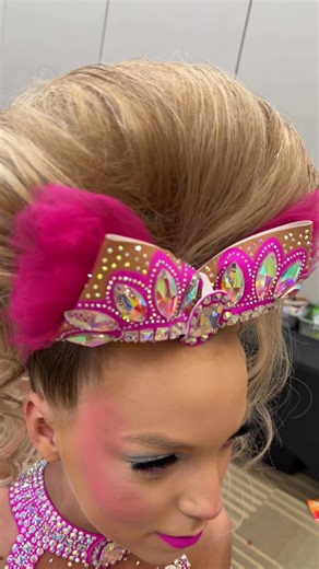 🤫Higher the Hair… The Meaner the Cheerleader 🤷‍♀️ #cheer #cheerleading #show #hair #diamonds