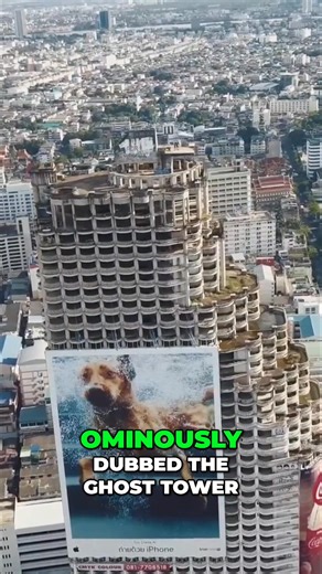 Once one of Bangkok’s most ambitious skyscraper projects, the Sathorn Unique Tower now stands as a haunting monument to a dream that never came true. Rising 49 stories above the Chao Phraya River, construction began in the 1990s—intended to become a symbol of Thailand’s booming economy. But when the 1997 Asian Financial Crisis struck, the project came to a sudden halt. Today, this ghostly tower looms over the city’s glittering skyline—its empty floors, exposed concrete, and eerie silence earning