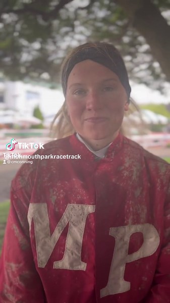 Madison Olver reflects on a great win last night in Race 8 with Major Cam! #monmouthparkracetrack #liveraces