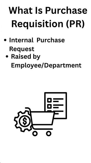 Purchase Requisition(PR) Explained in 10sec| P2P Process Basics