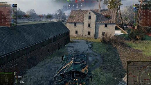 坦克世界WT-12 4个欺负我一个白云 被我反杀