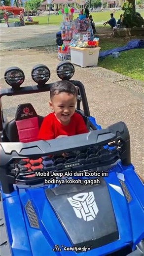 Mobil jeep aki remote control anak