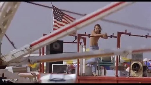 Forgotten 80s on Instagram: "The 1988 film Two Moon Junction crystallises its charge in the carnival scene - the moment April Delongpre (Sherilyn Fenn) first locks eyes with Perry, played by Richard Tyson. It’s pure Southern gothic electricity: heat, dust, neon lights and the collision of restraint and desire. Fenn’s wardrobe does so much of the storytelling - all upper-class Southern belle polish and preppy control. Crisp whites, tailored silhouettes, ladylike dresses and hair held in a low pon