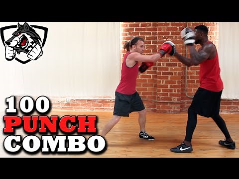 100 Punch Boxing Combo - Under 30 Seconds!