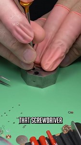 This movement's biggest screws are the size of most movement's smallest. #watches #watchmaking #watchrepair | Wristwatch Revival