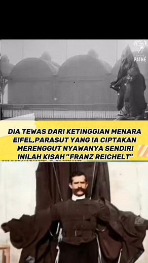 507K views · 3.8K reactions | Franz Reichelt lahir di Austria pada...
