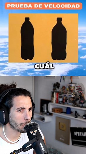 514K views · 21K reactions | Prueba de Velocidad ¿Cuál es la Botella? | MyAnielo | Facebook