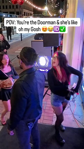 OMG 😍😂🆔✅ #funny #doorman #shorts #pov #viral #explore #fyp #foryou #htx #htown #houston #omg