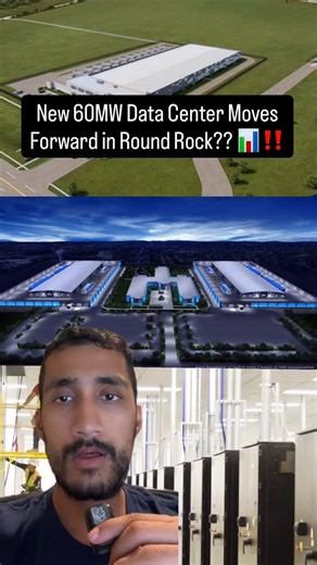 Sagun S | The Austin Report 🤠 on Instagram: "🏢 New 60MW Data Center Moves Forward in Round Rock 📄 Comment “REPORT” to see how this impacts growth north of Austin! Skybox received initial approval to build a new 60MW data center in Round Rock, adding to the region’s rapid cloud infrastructure expansion. ⚡ Round Rock’s fifth data center entitlement 📈 Austin metro has 25 data center projects in the pipeline 👷‍♂️ 30 to 60 on-site jobs plus major construction impact Is Round Rock becoming the ne