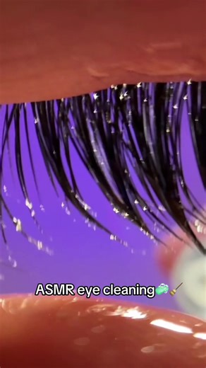 Relaxing ASMR Eye Cleaning Sounds