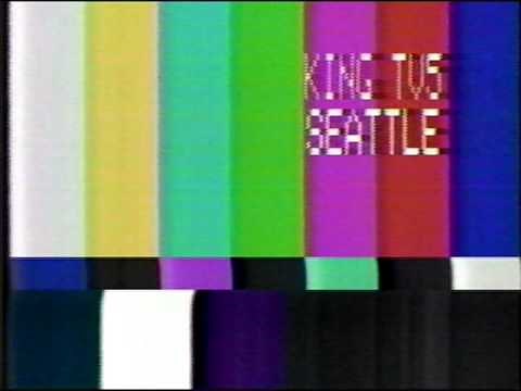 KING TV5 Seattle - Test pattern 1980s