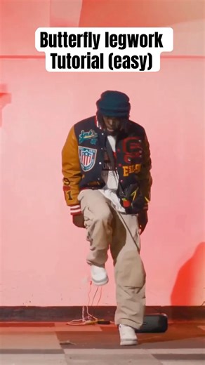 Basic butterfly legwork tutorial #dance #amapianotv #dancemoves #dancer #dancesteps