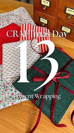 CRAFTMAS Day 13!!!! Some alternative gift wrapping ideas for your presents this holiday season. Every year the Trader Joe’s grocery bags are so cute!!! I have been calling them for weeks to see if they are in stock yet and it seems like they should be there next week. This gingerbread design is from last year! So keep your eyes peeled for that or any other festive paper bag to repurpose as gift wrap! The Whole Foods bag from earlier in the series would also be AMAZING. Comment “cal” for a link t