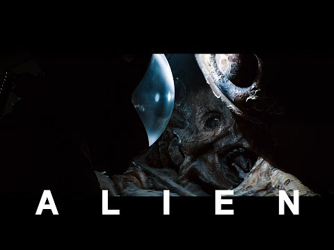 Alien (1979) Space Jockey | Movie Clip 4K HDR10 Remaster Dolby Vision Mastered