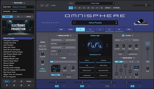 Spectrasonics Omnisphere 3 Synthesizer Software (Physical) - Upgrade for Registered Users of Omnisphere 1-2