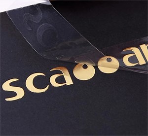 [Hot Item] Cold Lamination Ab Transparent Clear Pet Transfer Printer Film UV Dtf Roll Film 60cm for UV Printing