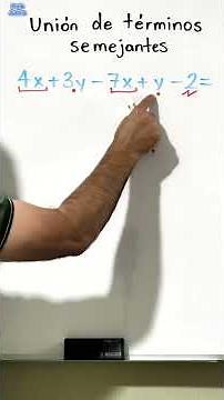 Combining Like Terms - Example 1