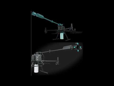 DJI Matrice 300 drone flamethrower fire thrower,DJI M300 drone flamethrower
