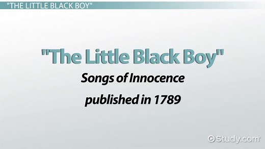The Little Black Boy by William Blake | Poem, Summary & Analysis