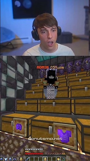 I found CRAZY STASH! #donutsmp #minecraft #drdonut