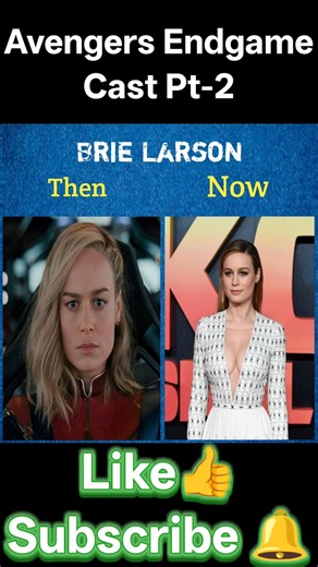 Marvel Actors Then vs Now (Avengers: Endgame) Pt-2 #marvel