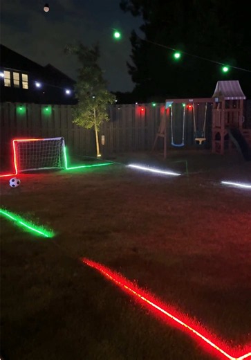 The World Cup is coming to Atlanta, so we turned our backyard into the ultimate watch party ⚽️🔥 Built a glowing soccer field with Govee lights, fired up the smoker, invited some family over, and got ready for game day. Comment where you are watching from and how are you celebrating the World Cup? 👇🌎 #Govee #WorldCup #Atlanta #BackyardTransformation #GoveeOutdoorLight