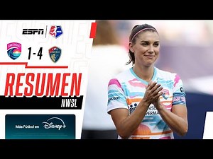 ¡El adiós de ALEX MORGAN! - RESUMEN | San Diego Wave 1-4 North Carolina Courage | NWSL