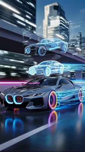 “BMW Future Car Driving — Unreal Digital Twin Reveal 2050!”