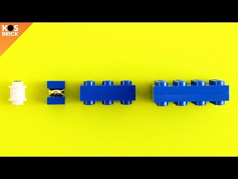 Lego Reversal Stud for Plates (Tutorial)