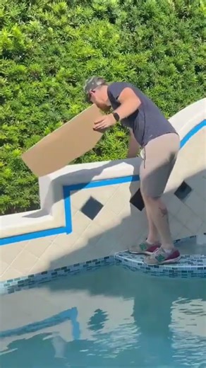 Edging Challanges: The suprising Pool Dive!