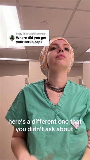 Cute Soft Scrub Caps from Small Business