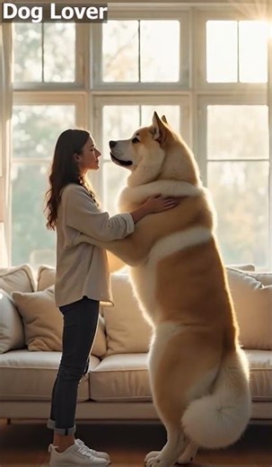 Fluffy Dog Shows Pure Love to His Owner 🐶💋 | Cutest Dog Kisses Ever! #dog #fluffydog #viralvideo