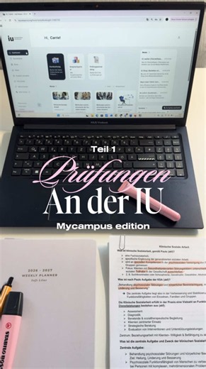 MyCampus Anleitung Teil 1 – Orientierung für neue IU-Studierende