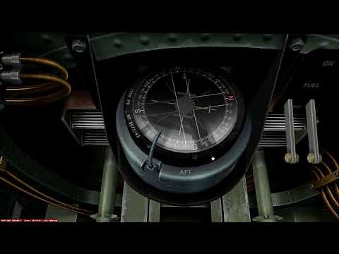 How to use the P8 Compass in a Spitfire - A2A Simulations Accusim Spitfire HD