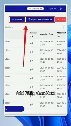 Batch convert PDF files to PPT on Windows