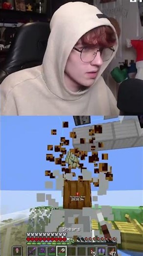 The Craziest Snow Farm In Minecraft #minecraft