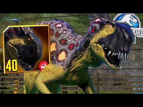 SCORPIUS REX (E750) MAX LEVEL 40?! | Jurassic World - The Game | Ep. 404